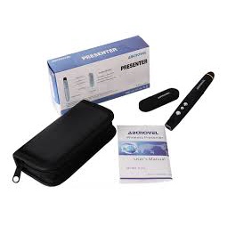 Bút trình chiếu Slide Laser không dây Wireless ABCNOVEL  A101 , Tặng Hộp da Đựng Bút Xịn
