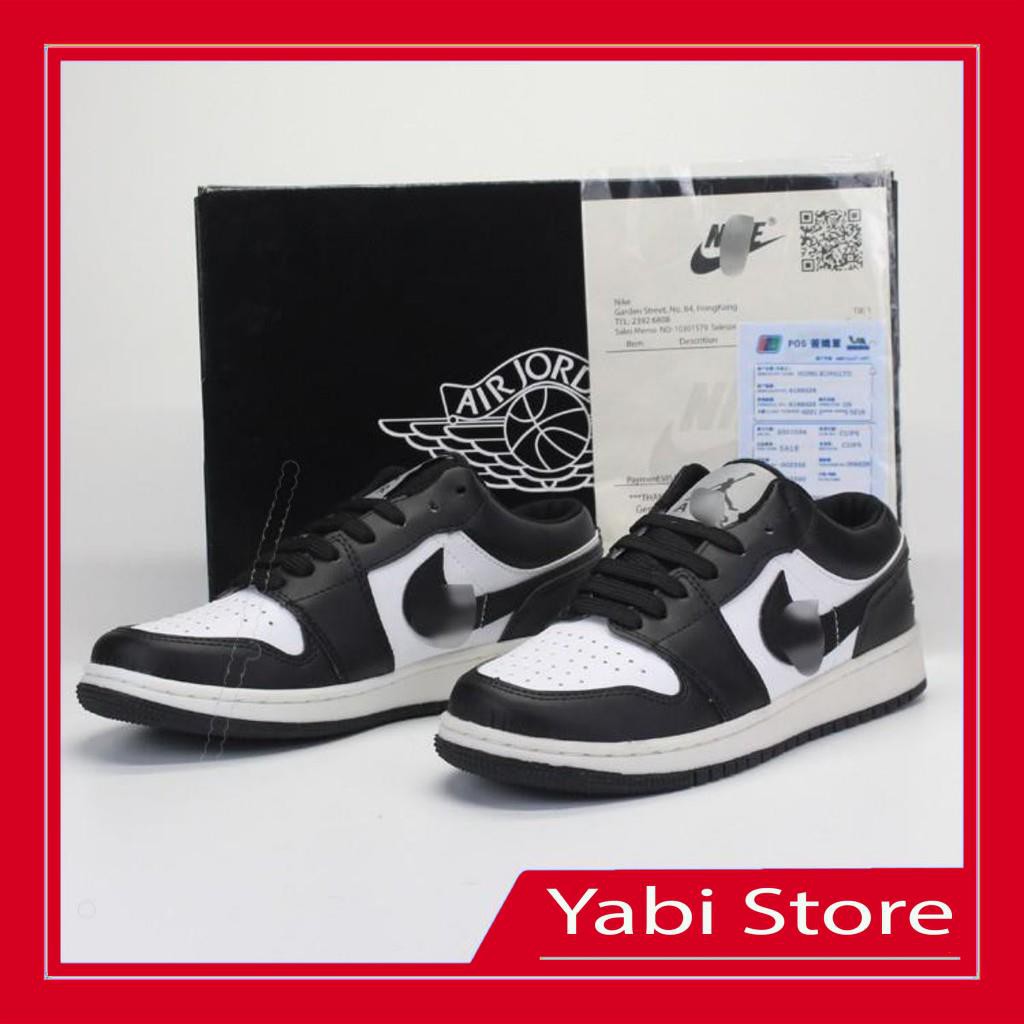 🔥FREE SHIP-HÀNG QUẢNG CHÂU  🔥Giày thể thao sneaker🔥Air Jordan 1 Low JD thấp  đen full  box - Yabi Store