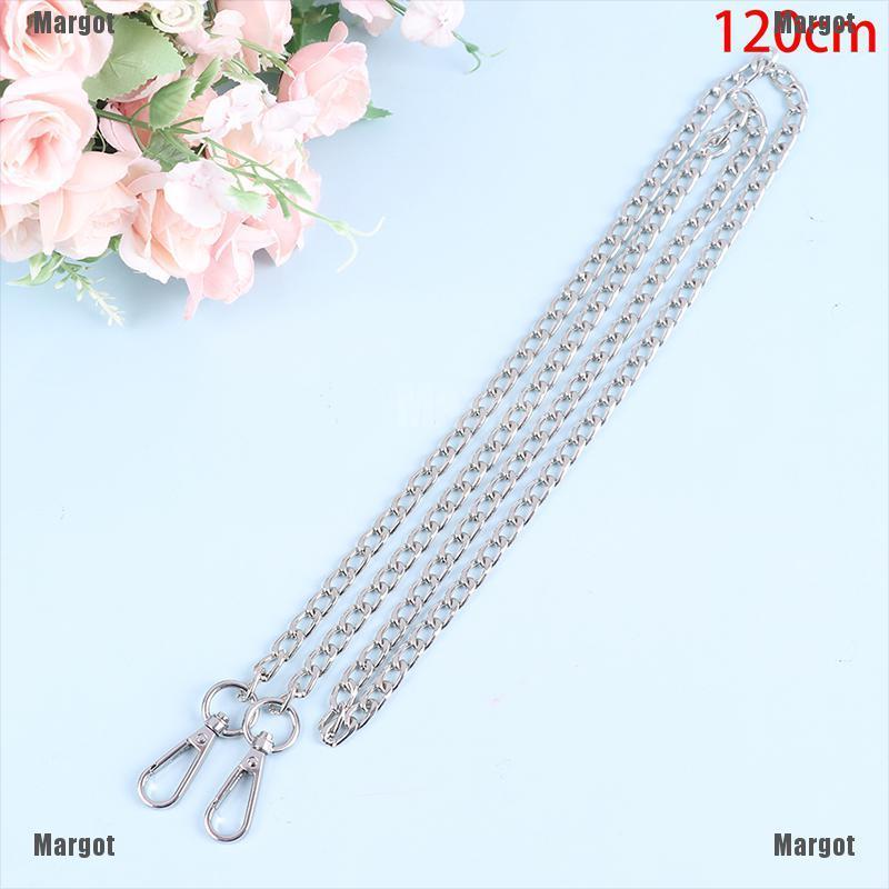 (Margot) Dây Xích Kim Loại 20cm / 120cm Thay Thế Cho Túi Xách Đeo Vai