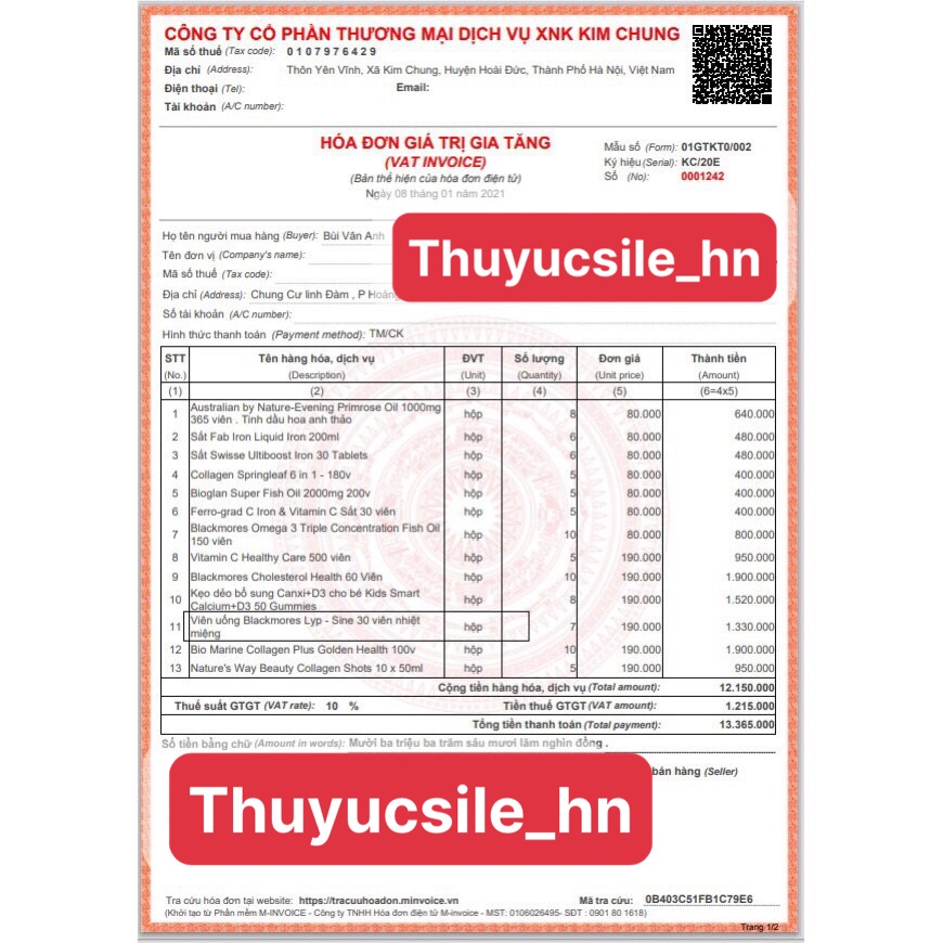Viên Uống Blackmores Lyp - Sine 30 viên Nhiệt miệng