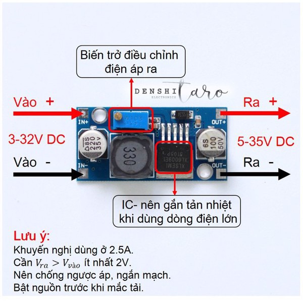 Mạch Tăng Áp XL6009 5-35V