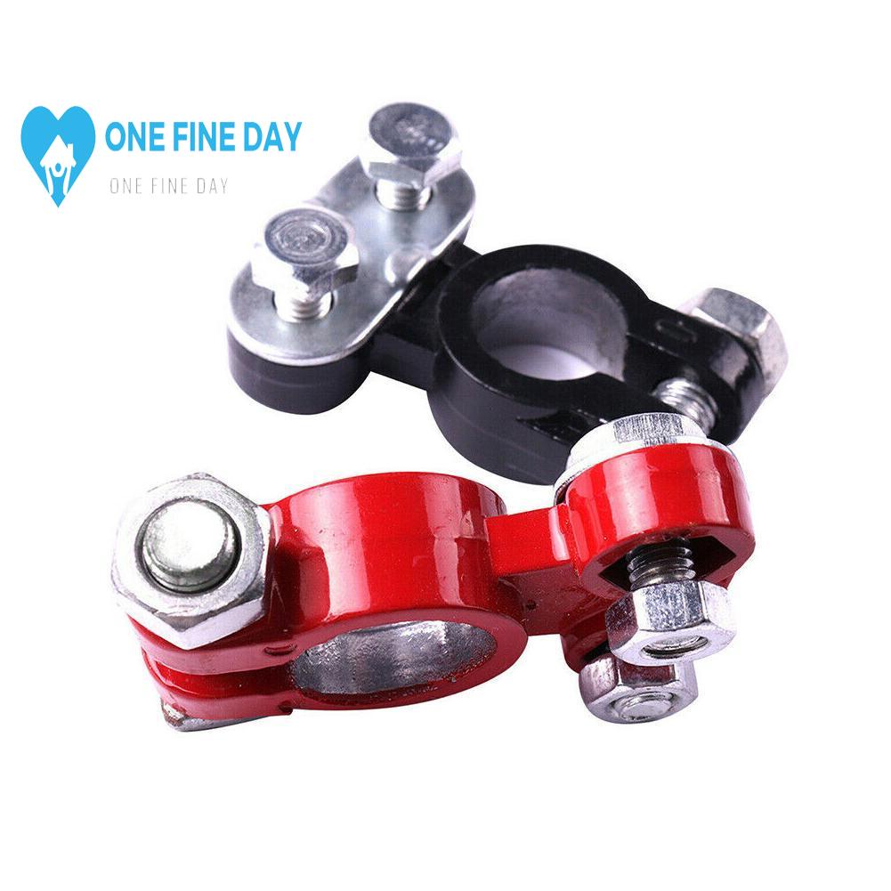 Mới Set 2 Đầu Nối Pin Xe Hơi D5Y5