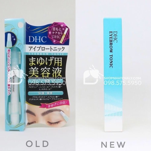 Serum dưỡng dài và khoẻ lông mày DHC Eyebrow Tonic nội địa Nhật. Ngừa rụng, phục hồi lông mày thưa thớt nhợt nhạt