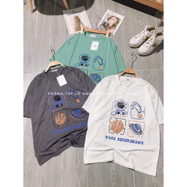 Áo thun tay lỡ hành tinh TC6