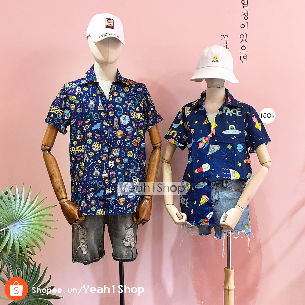 [Yeah1Shop]- Áo sơ mi UFO (M, L, XL) (SMHH)