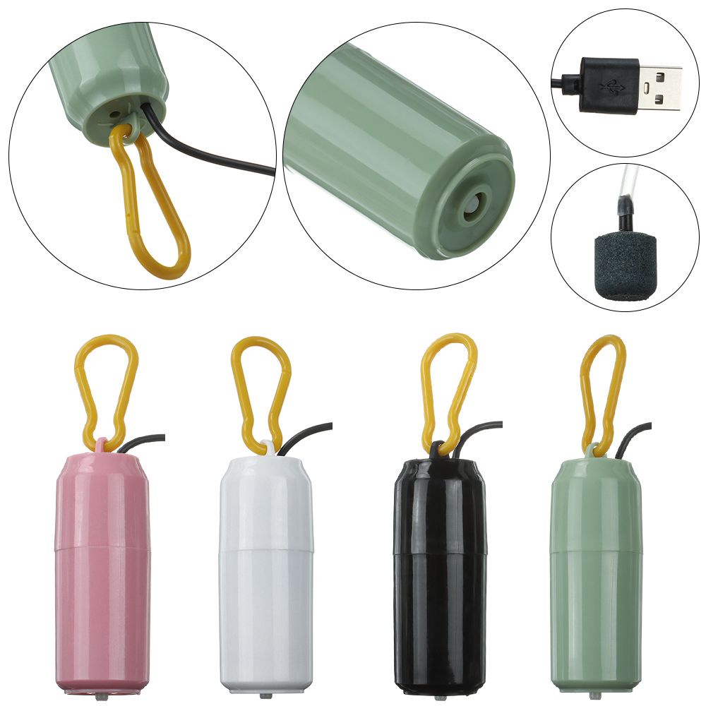Thiết bị sục khí oxy mini cho bể cá cổng USB