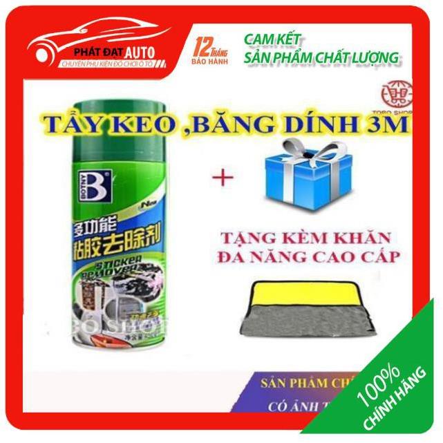 Tẩy Keo 3M ,Vết Băng Dính ,Nhựa Đường BOTNY | Dễ Dàng Đánh Bay Vết Bẩn | Hàng Chính Hãng | BH 1 Đổi 1!