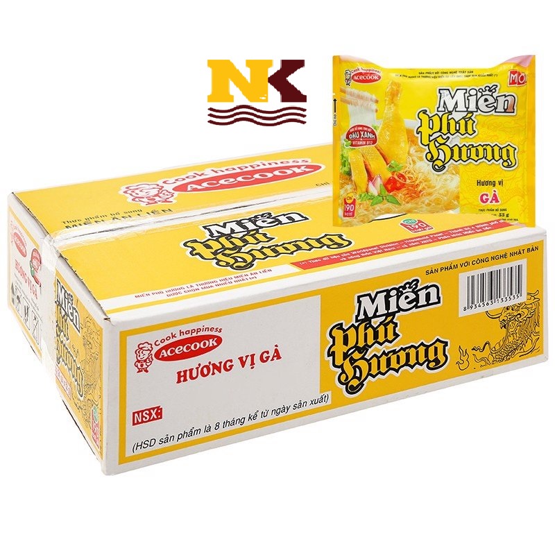 Miến phú hương hương vị gà 53g x 24 gói