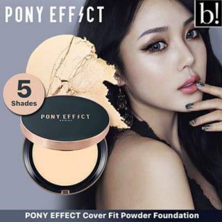 🌸 Phấn phủ dạng nén PONY EFFECT COVER FIT POWDER FOUNDATION SPF40/PA+++ 🌸