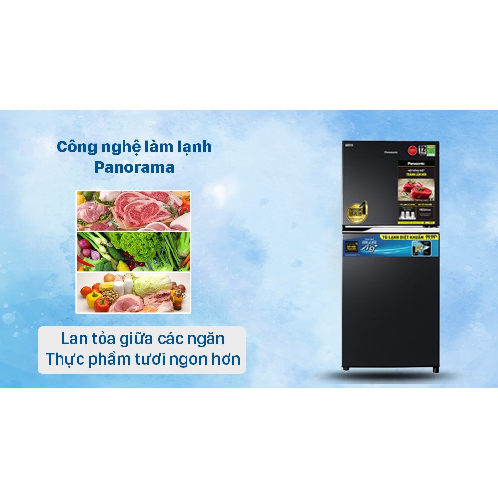 MIỄN PHÍ VẬN CHUYỂN HCM - NR-TV261BPKV- Tủ lạnh Panasonic Inverter 234 lít NR-TV261BPKV Mới 2021