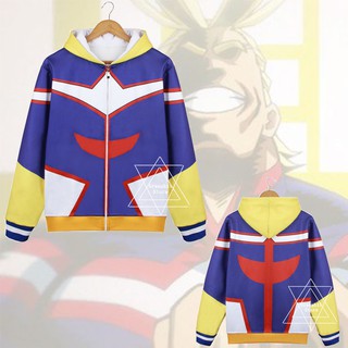 Áo khóa phong cách nhân vật All·Might chất lượng cao My Hero Academia
