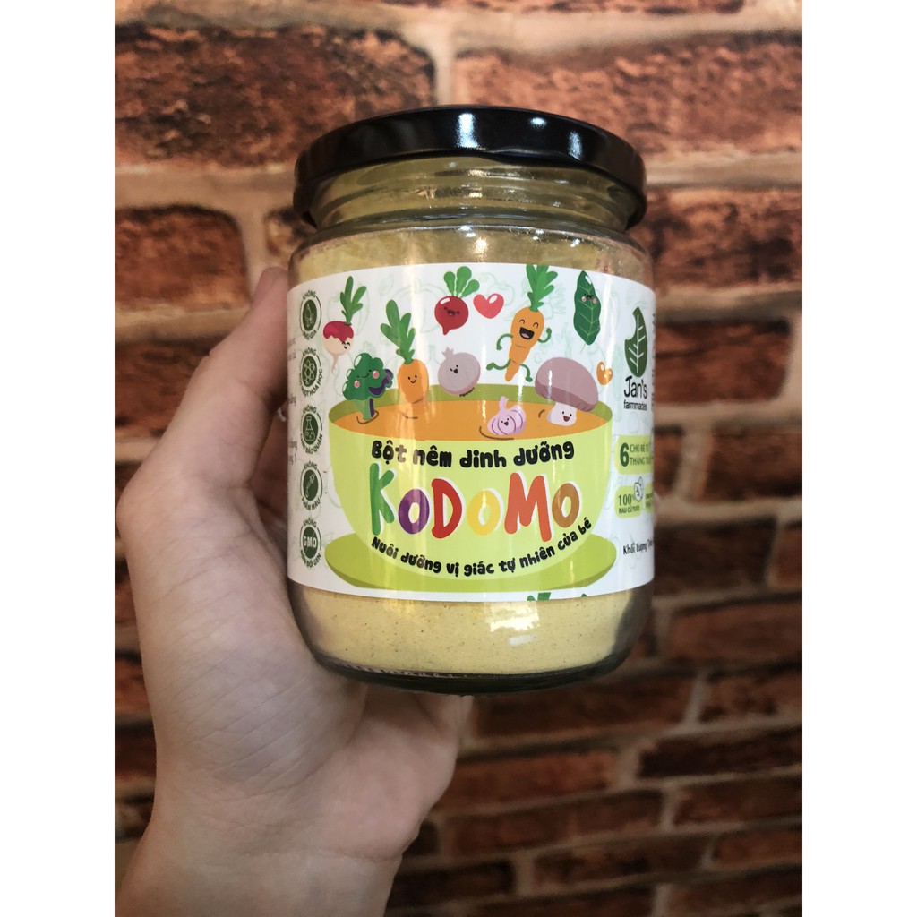 Hạt nêm rau củ cho bé Kodomo 90g (bột nêm)