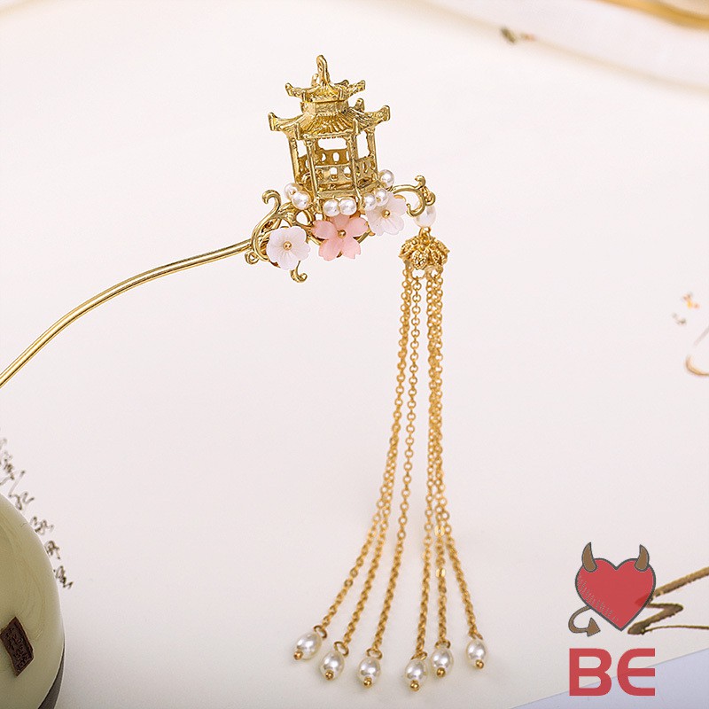 YADORNOS Trâm cài tóc phong cách Trung Hoa cổ điển dành cho nữ