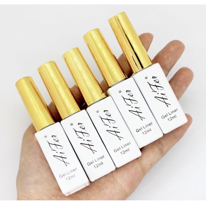 Sơn Gel Vẽ Móng AiFer, Cọ Nét Vẽ Móng Gel