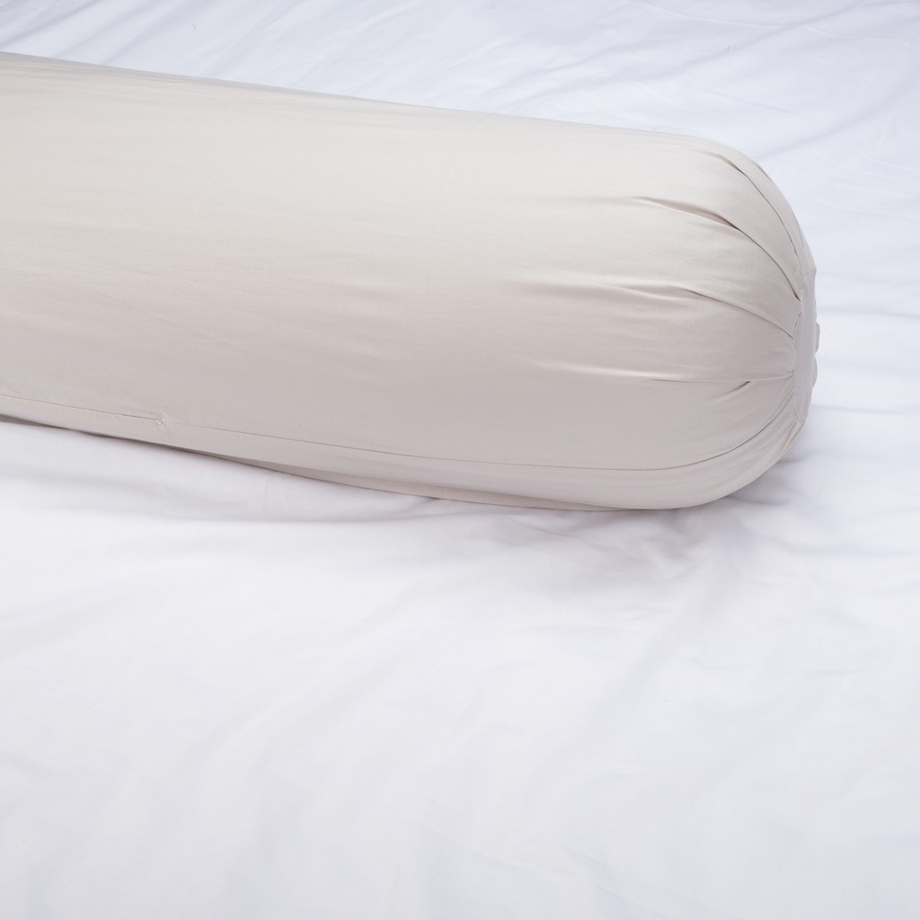 Vỏ gối ôm chất liệu Cotton & Tencel DR.W màu trơn mát mịn khóa kéo đủ mọi kích thước theo yêu cầu - Thế Giới Chăn Ga