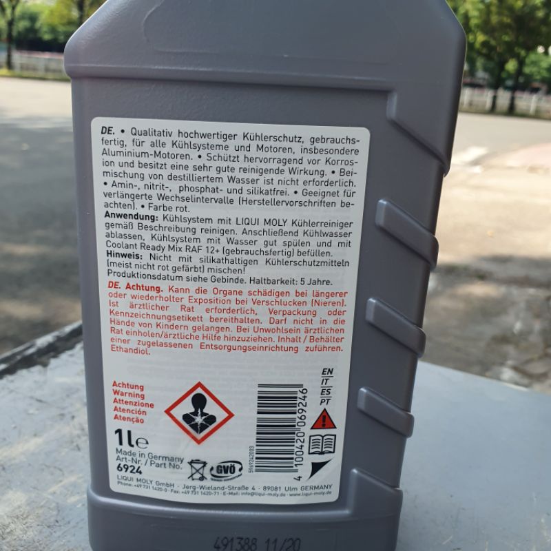 NƯỚC LÀM MÁT ĐỎ LIQUI MOLY  - 6924