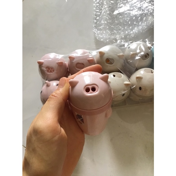 Lọ đựng tăm hình gấu, hũ tăm hình đáng yêu