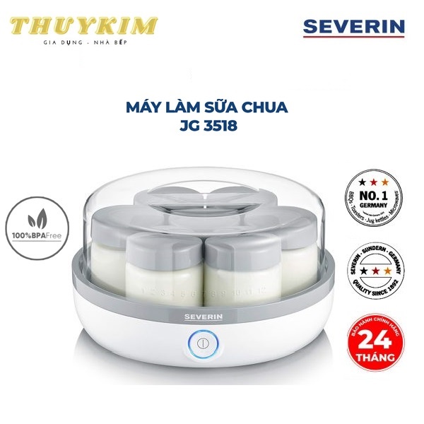 MÁY LÀM SỮA CHUA SEVERIN JG 3518
