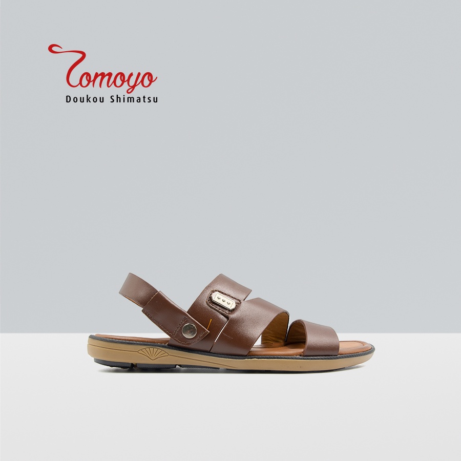 { Giảm thêm 150k với hoá đơn từ 1,5tr } Dép Sandal Nam Da Bò Cao Cấp Tomoyo TMS09402