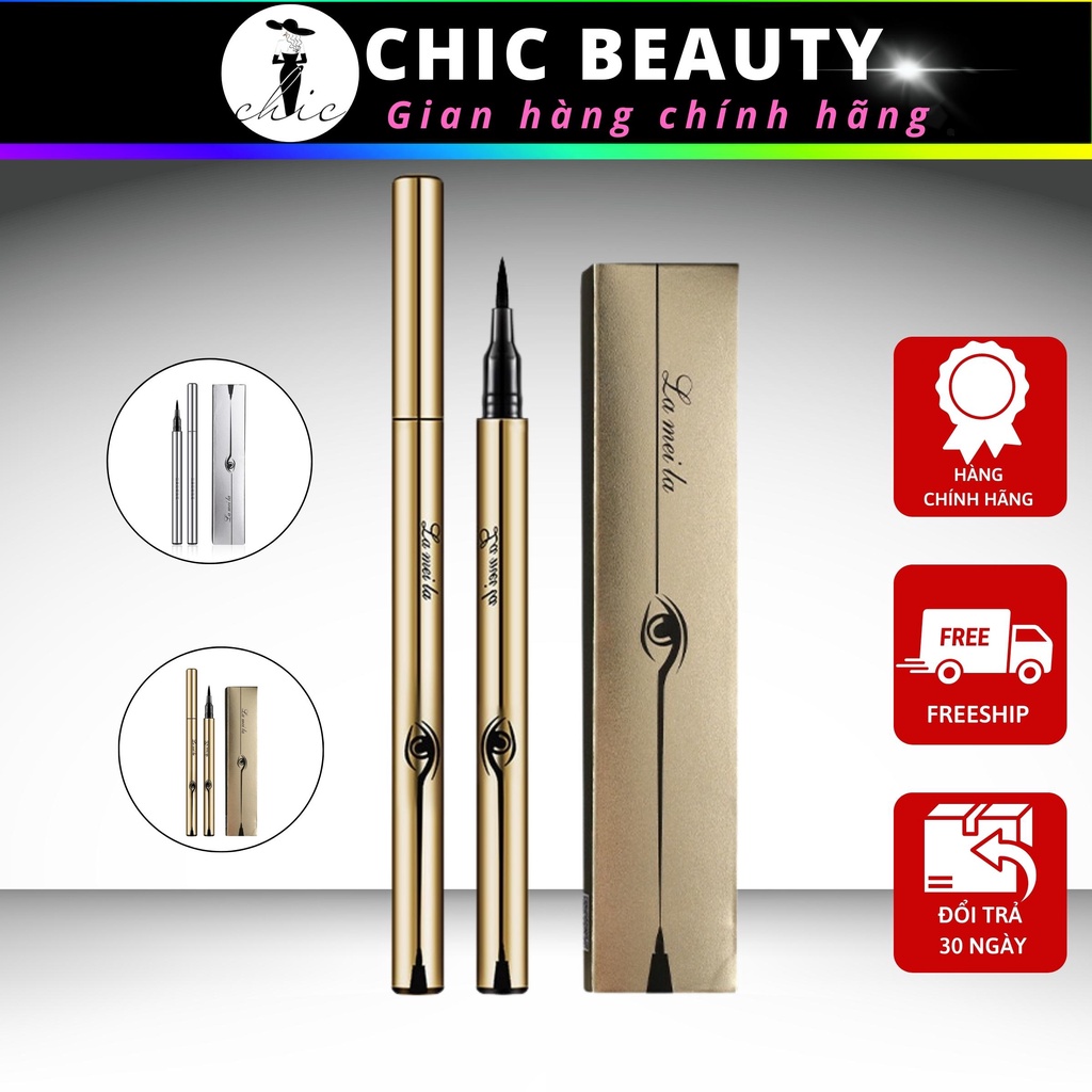 Kẻ mắt dạng lỏng 0.11mm nhanh khô chống thấm nước và mồ hôi lâu trôi hiệu quả chất lượng cao BKM 115