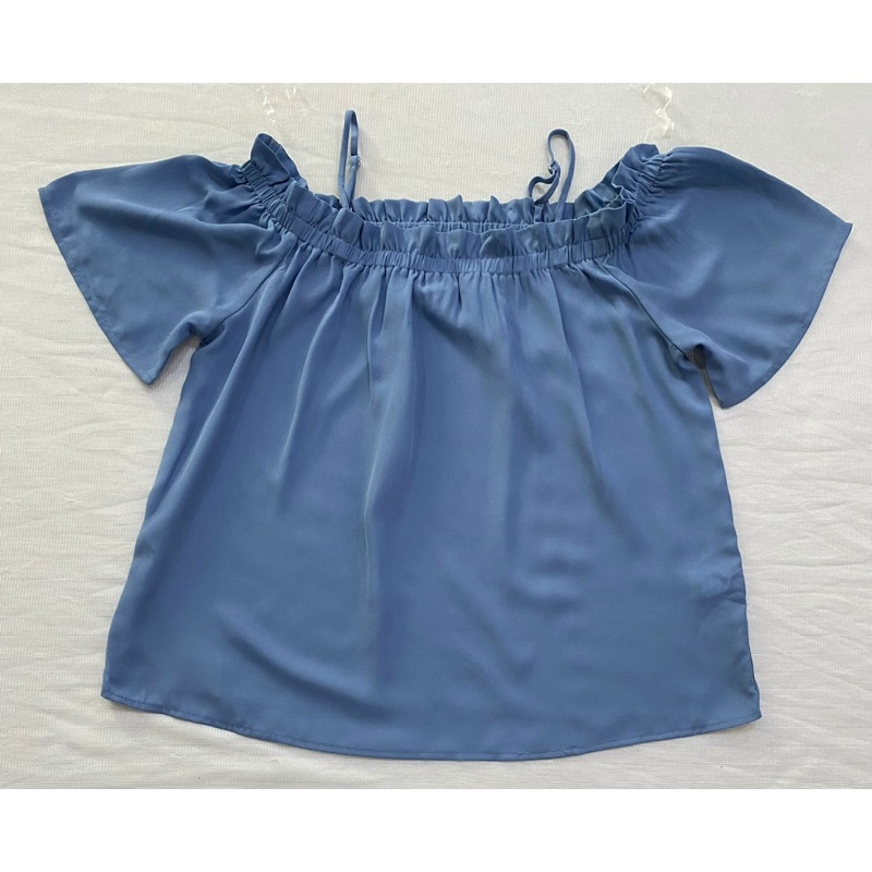 Áo voan trễ vai Be Cool  - Thanh lý vnxk