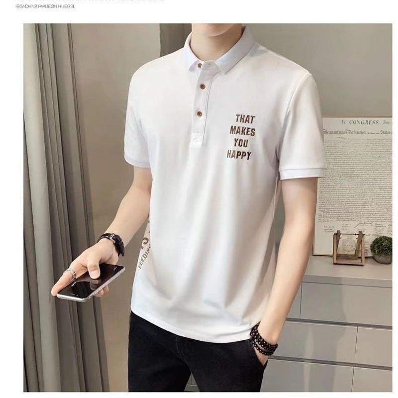 Áo Thun POLO Nam Tay Ngắn Phong Cách Hàn Quốc Size M-3XL