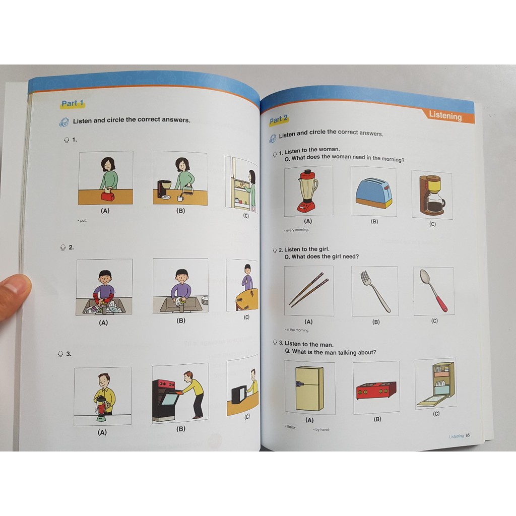 Sách TOEFL Primary Book 3 Step 1