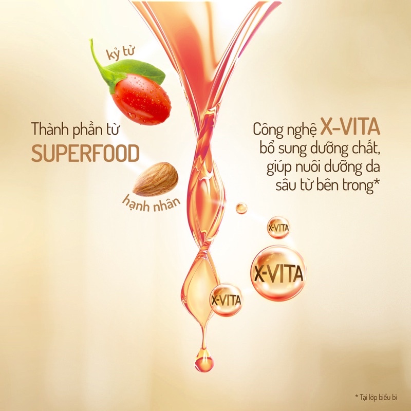 SỮA TẮM LASHE SUPERFOOD 640G DƯỠNG DA SÁNG MỊN - DƯỠNG ẨM CHUYÊN SÂU/ LASHE SUPER FOOD