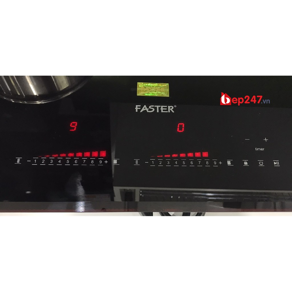 Bếp từ Faster FS 666I nhập khẩu Malaysia, bếp từ đôi, bếp điện từ