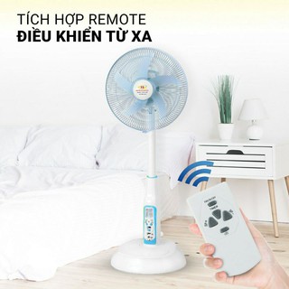 Quạt sạc tích điện Honjianda 602 loại cây có điều khiển đa chức năng FL