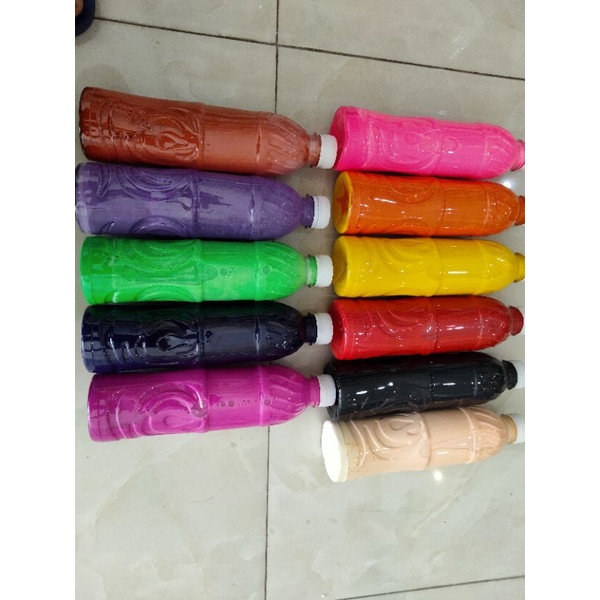 Màu nước đóng chai, màu nước tô tượng, màu nước 500ml