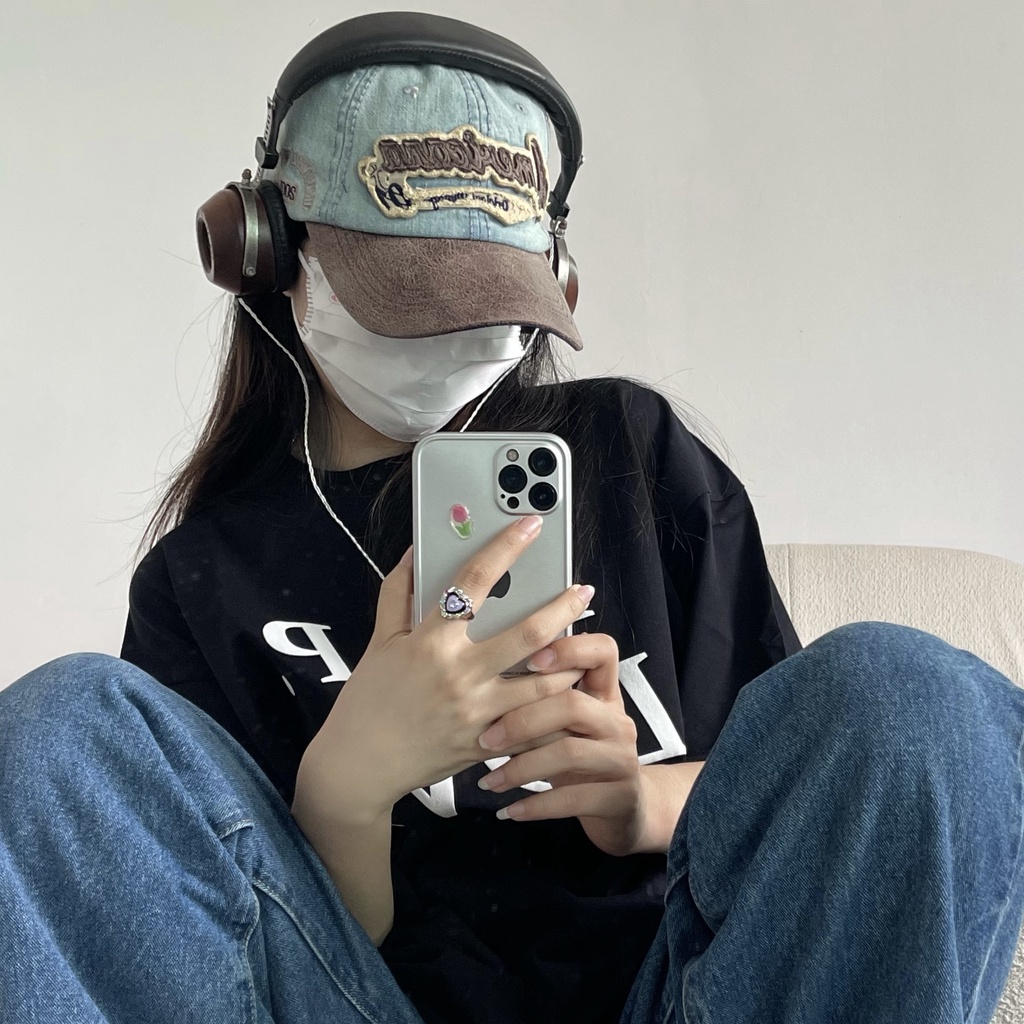 Mũ Lưỡi Trai Phong Cách Retro Mỹ