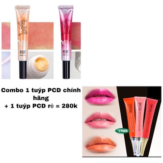 Combo 1 PCD chính hãng , 1 PCD thường kích màu sau phun môi