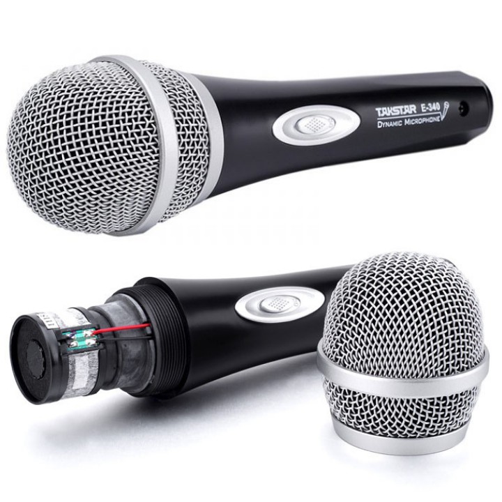 Micro karaoke có dây Takstar E-340 , Âm thanh cực chuẩn , Sản phẩm cao cấp , bảo hành chính hãng 5 năm