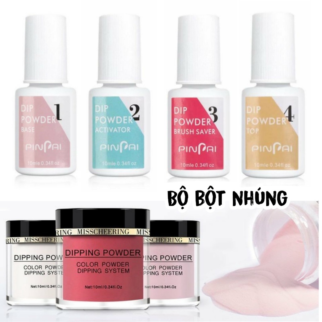 Bộ Bột Nhúng Và Base Top