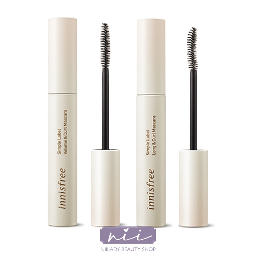 (HSD 21/4/2022) Chải mi Innisfree Simple Label Mascara (7.5g)