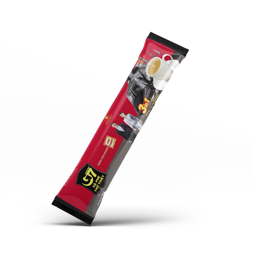 Cà phê G7 hòa tan 3 in 1 Trung Nguyên Legend Bịch 100 gói 16g