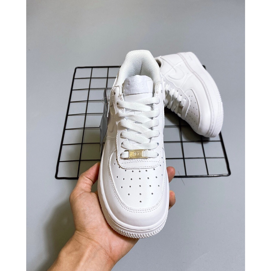 Giày_Nike AF1 Trắng , Giày_Nike Air Force 1 Full Trắng Cao Cấp Full Size Nam NữGiày.Hoàng Yến