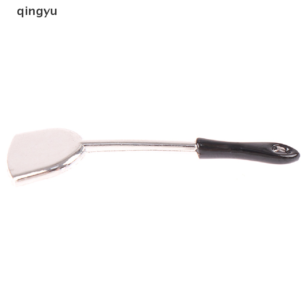 qingyu 1/12 Dollhouse Miniature Kitchen Shovel Simulation Spatula for Dollhouse Decor PLI