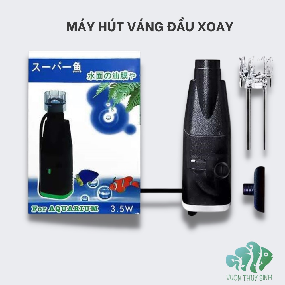 Máy hút váng đầu xoay - Lọc váng thế hệ mới