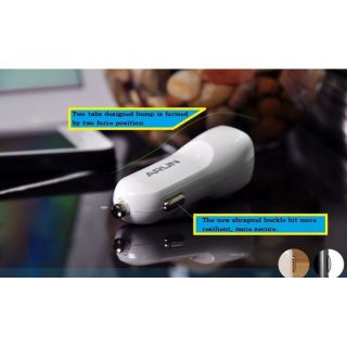 Cốc sạc xe hơi Arun 2 cổng