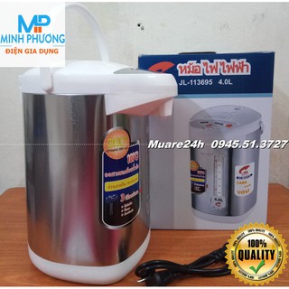 Bảo Hành 12T Bình thủy điện bình nước nóng Thái Lan Jiplai 4 lít