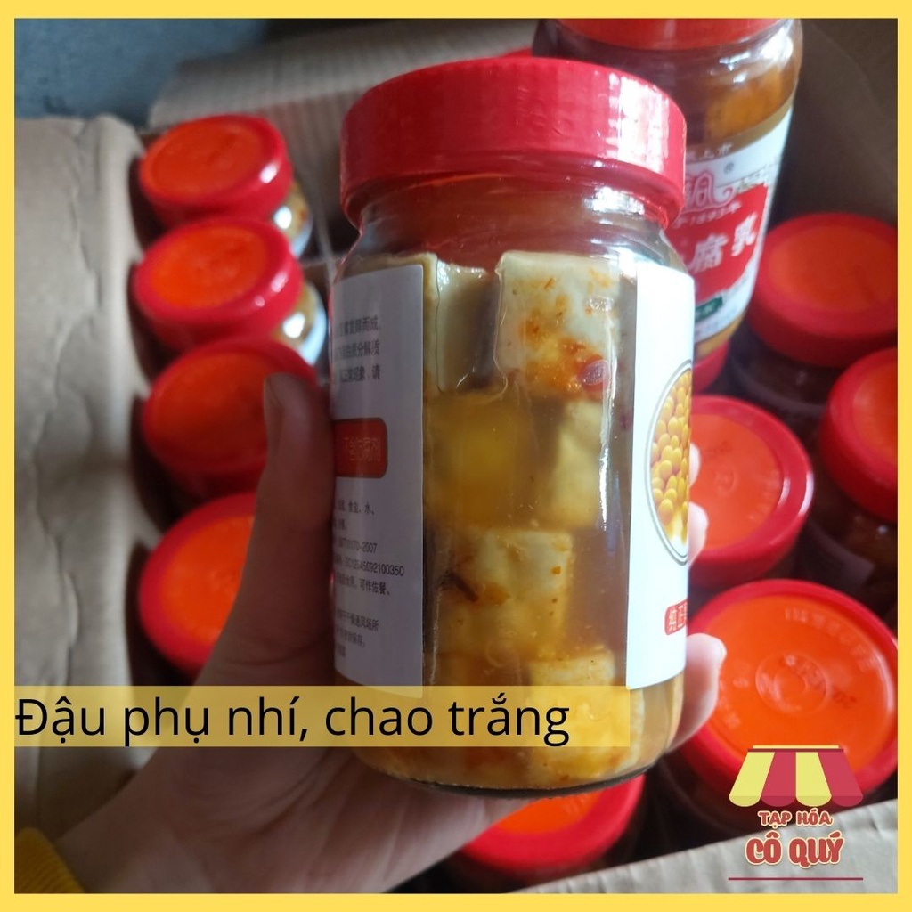 Đậu phụ nhí, hộp 335g, chao trắng vị thơm ngon - Tạp hóa cô Quý