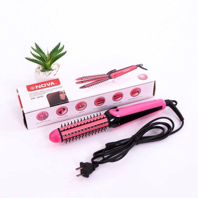 Lược điện đa năng 3 in 1 Nova