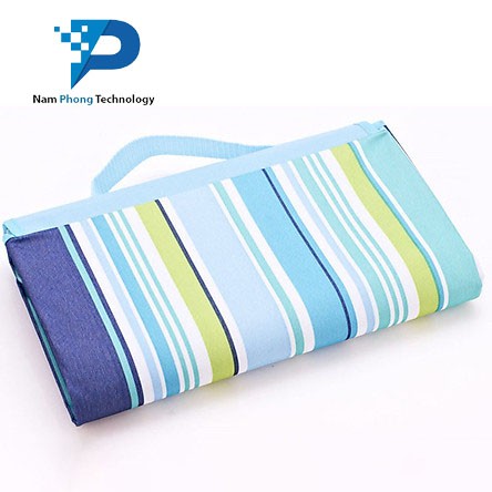 Thảm Dã Ngoại, Du lịch, Picnic Gấp Gọn Chống Thấm Nước DHA - Chiếu Ngủ Văn Phòng Có Quai Xách - NAMPHONG TECHNOLOGY