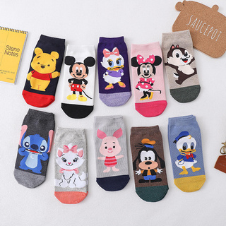 Vớ ngắn Nice Living in họa tiết nhân vật Disney dễ thương thời trang cho nam nữ
