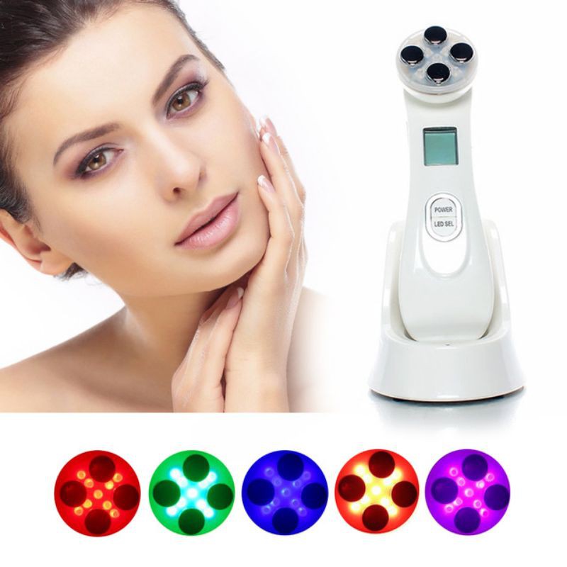 Máy Massage Da Mặt Tích Hợp Đèn Led Cao Cấp RF&EMS BEAUTY INSTRUMENT