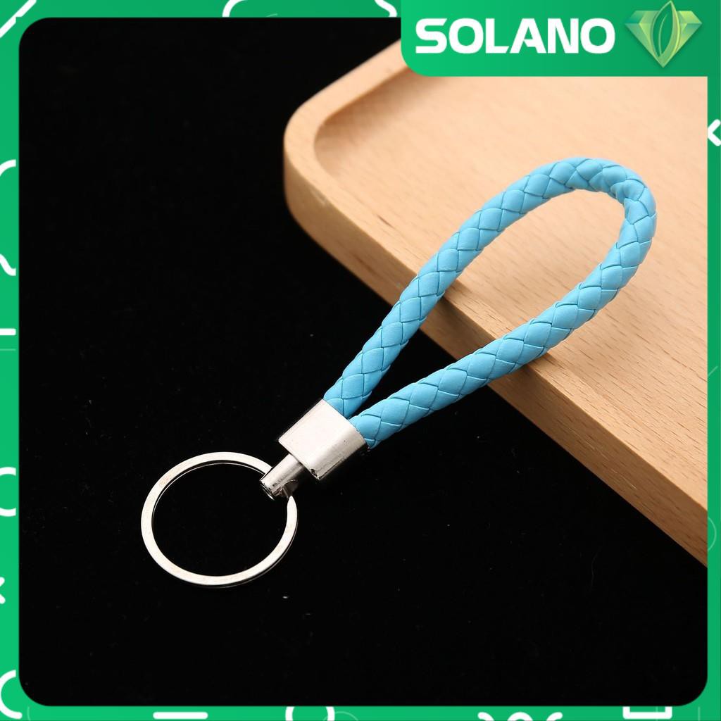 Móc khóa EDC SOLANO móc chìa khóa tết dây thủ công tinh tế có quai treo móc tiện dụng HG-001303
