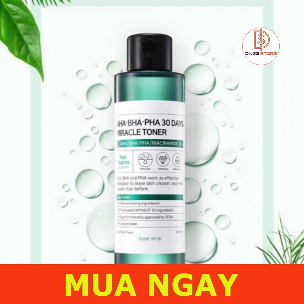 Toner Dưỡng Ẩm Làm Sạch Some By Mi AHA BHA PHA 30 Days Miracle Toner