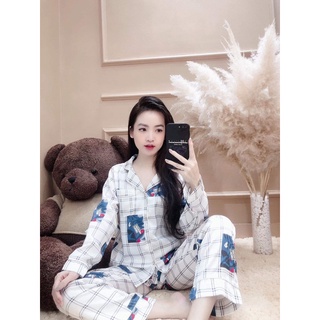 ĐỒ NGỦ LỤA VIP BỘ ĐỒ MANGO Dài Tay